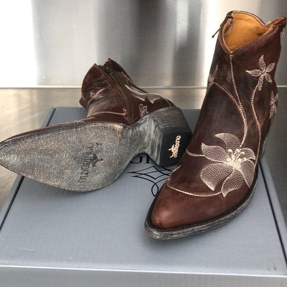 Old Gringo "Flora Loca" embroidered leather boot. NEW in box! - Picture 2 of 9